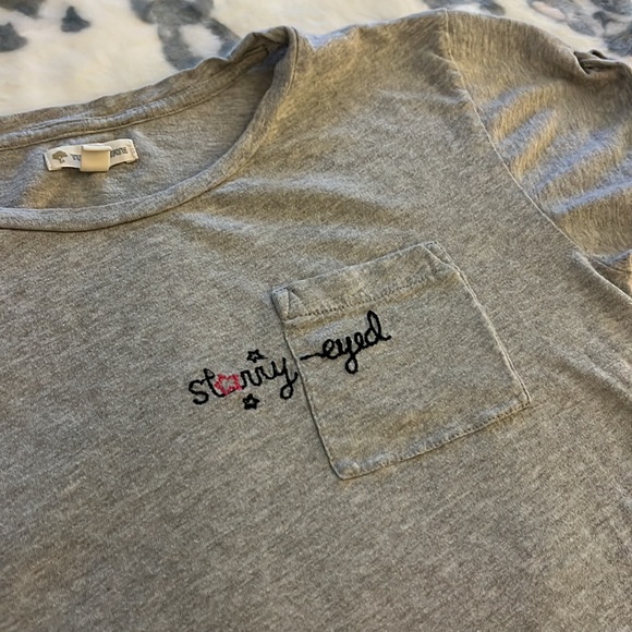Tucker+Tate grey tee. Starry-eyed ⭐️ - Picture 5 of 5